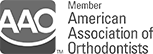 Member of the American Association of Orthodontists logo