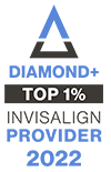Invisalign Diamond Provider award for 2022